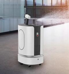  Stable Running Hospital Delivery Robot , Portable Disinfection Robot Manufactures