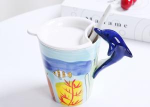  Dolphin 450CC Handmade 15 Oz 3D Ceramic Mugs Manufactures