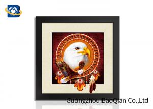  40x40cm Customised Decorative Pictures 3D Lenticular Printing Service PS Frame For Gift Manufactures
