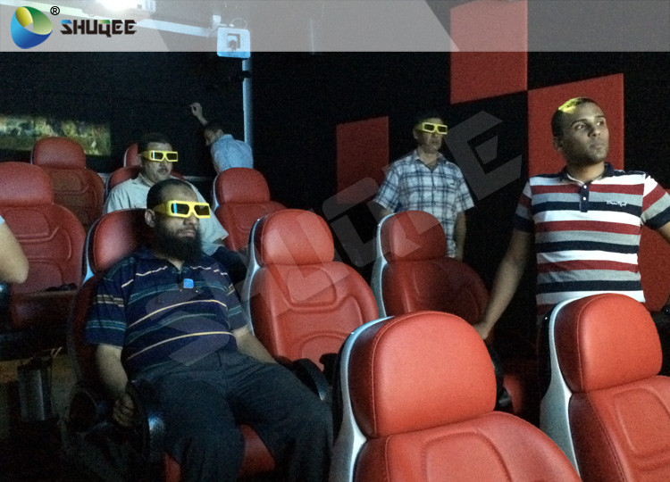  Amusing Electric 7D Movie Theater For Cabin Removable In Amusement Places Manufactures