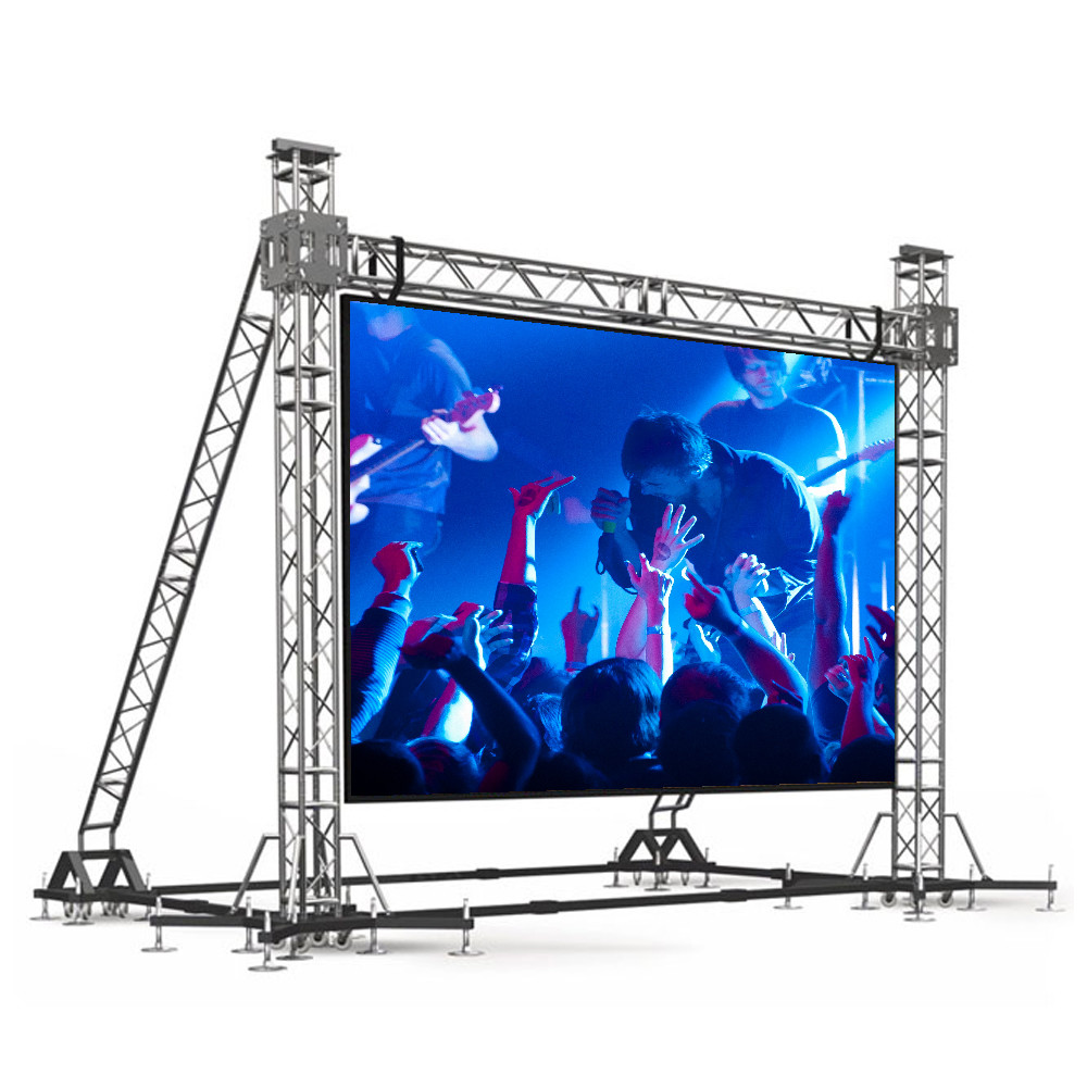  Outdoor Full Color HD Video Wall Panel P3.91 250x250mm Rental Manufactures