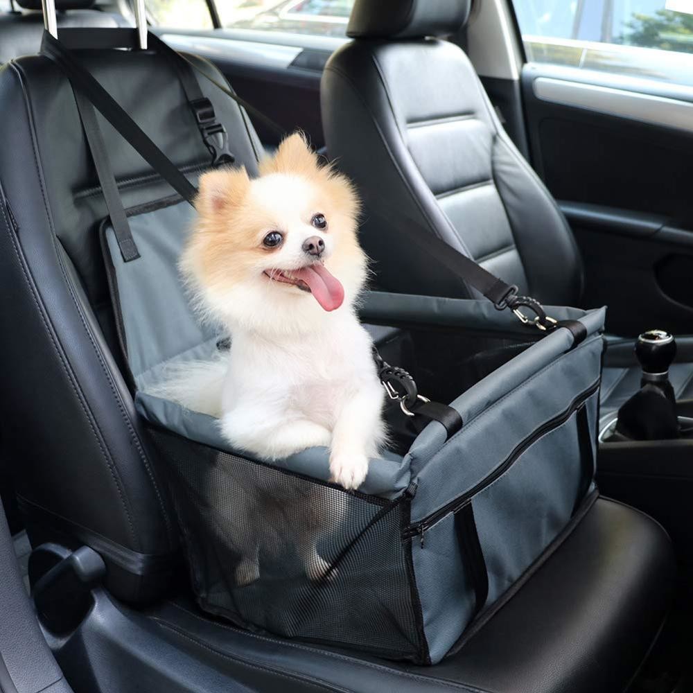  1.05kg 4cm Raised Dog Car Seat PVC Front Seat Dog Carrier Manufactures