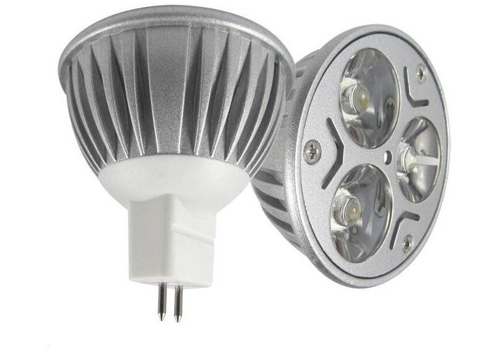 3000k Led Spot Bulbs Mr16 Aluminum 6063 Material With 45 Degree Beam Angle Manufactures