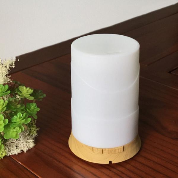 Quality PP + Wood Material Scent Air Machine For Home With White 7 Colors Light for sale