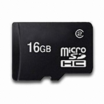  High Speed Class Micro SD Card, 512MB to 32GB Memory Capacity and 2.7 to 3.6V Power Manufactures