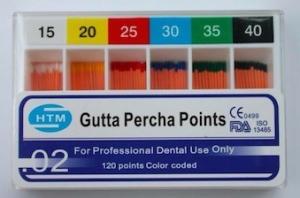  Gutta percha point T0.02 Manufactures