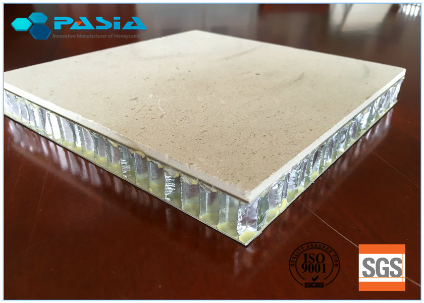 25 Mm Thickness Lightweight Marble Panels Match Relevant Fire Resistance Standard