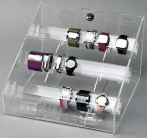  Clear Customize Watch Holders Acrylic Displays With Excellent Service Manufactures