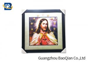 30 X40 CM And 0.6 MM 5D Pictures For Jesus / Custom Lenticular Printing Manufactures