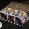 Buy cheap 4mm Food Display Case Clear Acrylic Storage Trays With 6 Lattices from wholesalers