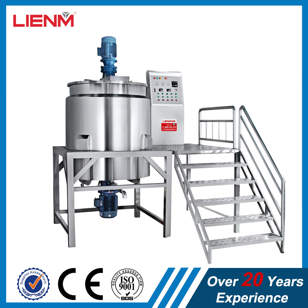 China 2018 hot sale best price of liquid soap making machine and cosmetic shampoo detergent making machine on sale