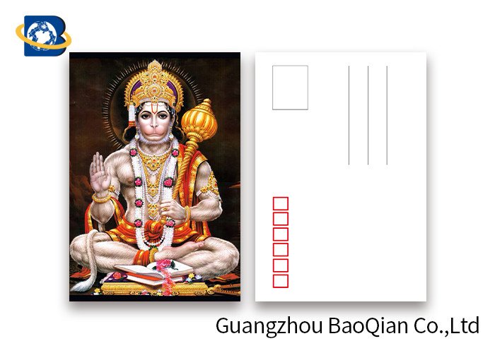  5D Effect Indian God 3D Lenticular Postcards For Souvenirs/ Promotional Gift Manufactures