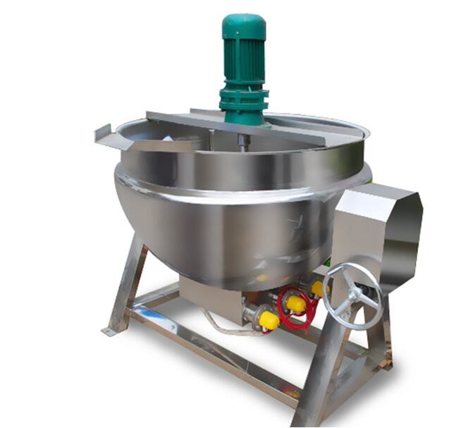  Jacket Kettle, Steam Jacketed Kettle, Jacket Kettle with Agitator Gas Steam Electric Heating Jacketed Ke Manufactures