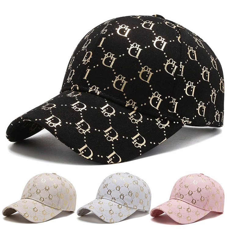  Custom 6 Panels Pattern Sports Baseball Cap Curved Brim 100% Cotton Constructed Manufactures