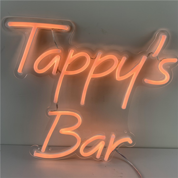  Indoor Acrylic Letter RGB Led Neon Sign 12VDC Custom Neon Bar Lights Manufactures