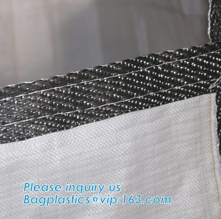 customizable PP u-panel baffle big bag /coated white woven PP jumbo bag/ventilated 4 panel baffle bag/all colors availab