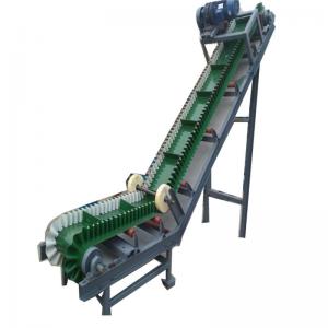 China Grain Mining Corrugated Sidewall Conveyor Belt Large Dip Angle Belt Conveyor on sale