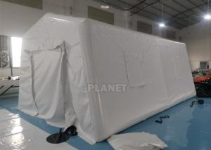  6m Portable Red Cross Inflatable Medical Emergency Tent For Outdoor Manufactures