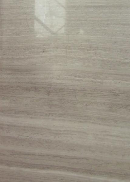 Quality Wood Grain Marble Gloss Floor Tiles , Polished Marble Tiles For Stair Railings for sale