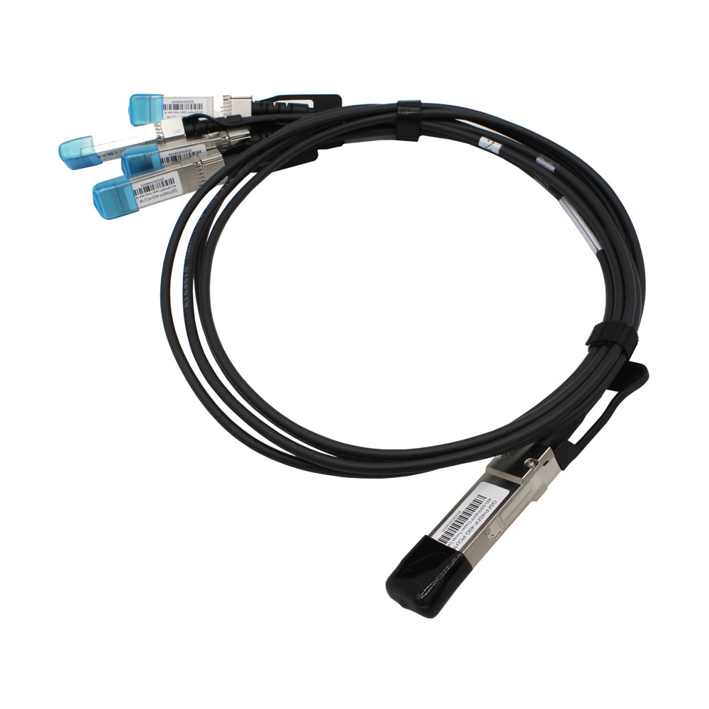  QSFP+ To 4x10G Direct Attach Copper Twinax Cable 40Gb/S Manufactures