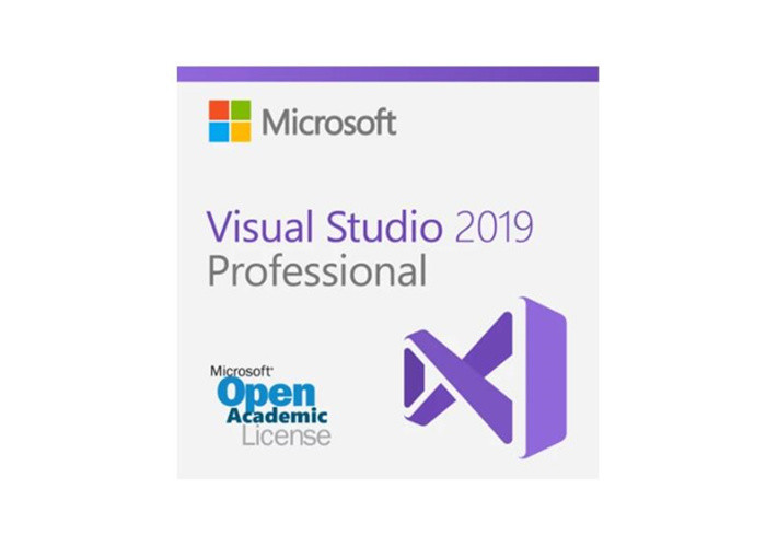 China Genuine Key Microsoft Visual Studio Professional 2019 For 32/64 Bits 100% Online on sale