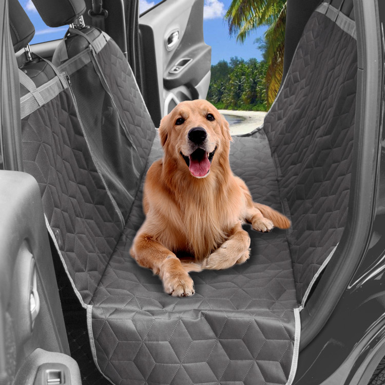  PP 147cm Dog Backseat Car Cover Waterproof Convertible Back Seat Manufactures