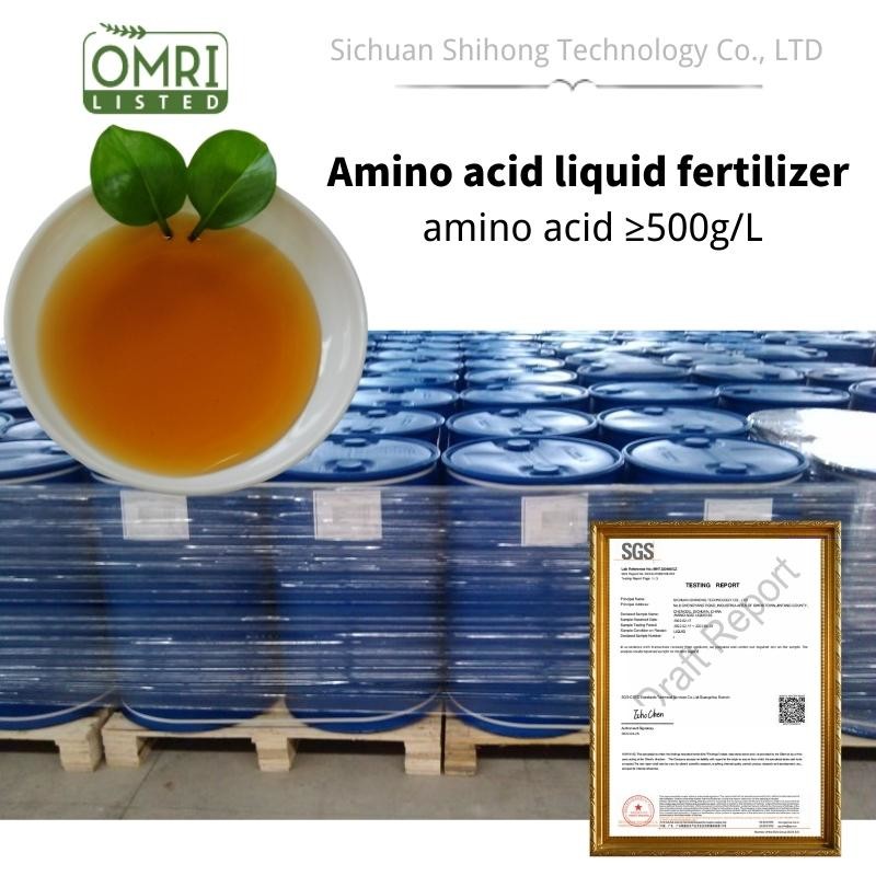  OMRI List Plant Source Soy Protease Amino Acid 8-0-0 Nitrogen Agricultural Fertilizer Manufactures