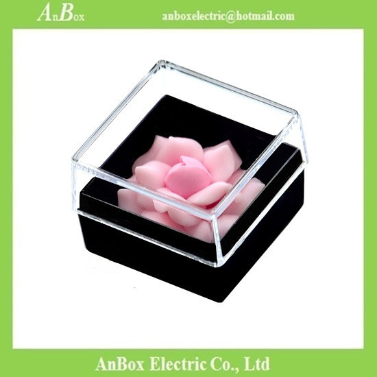  16*16*1cm Poly Styrene Transparent Plastic Box With Cover Manufactures