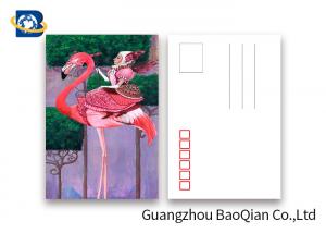  Promotion Cartoon 3d Lenticular Postcard / Flip Lenticular Image Printing Manufactures