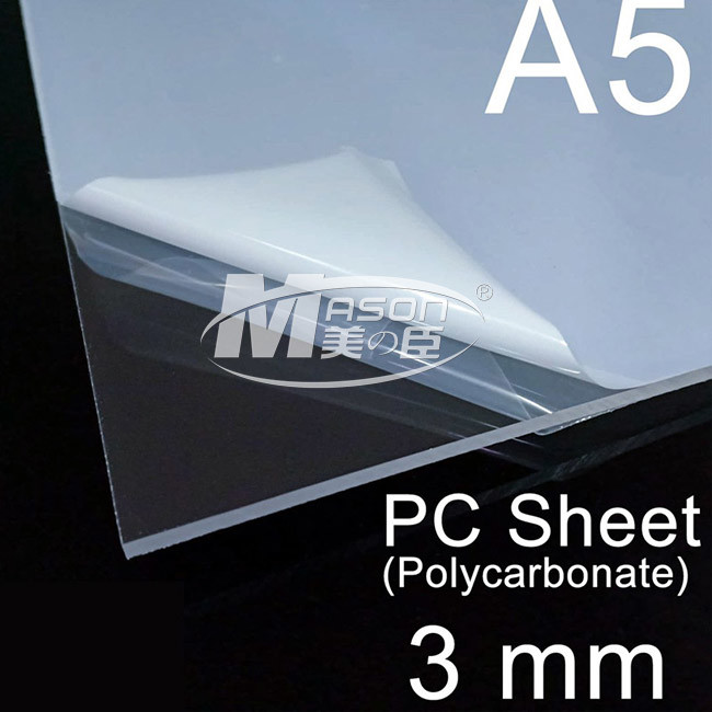  High Transparency 3mm Clear Polycarbonate Sheet UV Resistant Manufactures