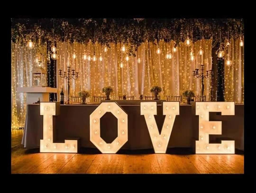  Free Standing 4 Foot Love Marquee Sign Letters Waterproof IP67 Manufactures