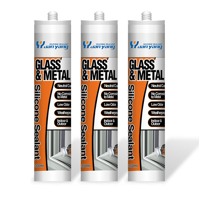  300ml OEM Rtv Silicone Sealant Adhesive For Windows And Doors Construction Black Manufactures
