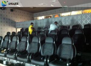  9 Seats 5D Movie Theater 3 Luxury Chair 3 Rows Standard Motion Cinema Simulator Manufactures