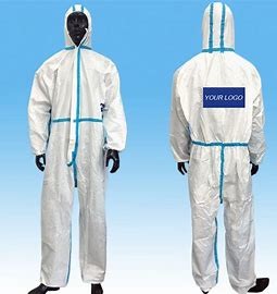  PP Non Woven Disposable Protective Cleanroom Ppe Bunny Suit Manufactures