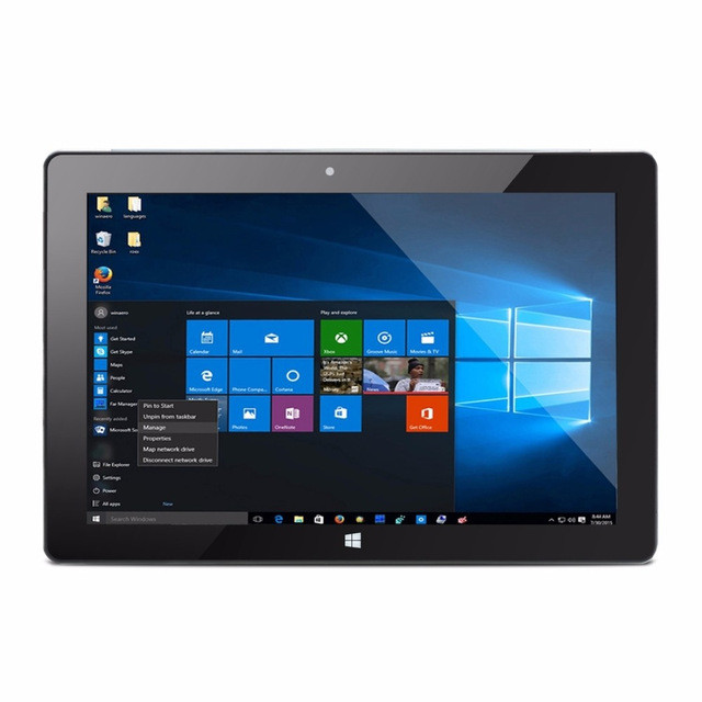 China China  Factory 10.1 Inch Tablet PC Intel Atom Z8350 4G+64G Windows 10+Android 5.1 Dual OS 2 in 1 Tablet 1280*800 IPS HD on sale