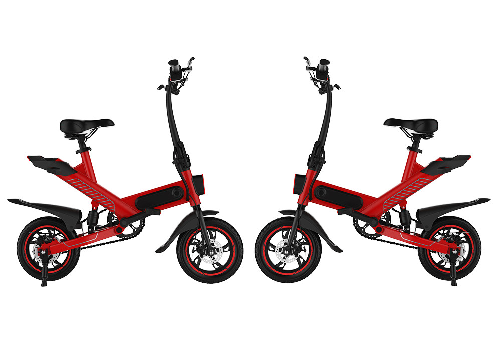 Quality Fashionable Folding Road Bicycle , Adjustable Speed Small Electric Bicycle for sale