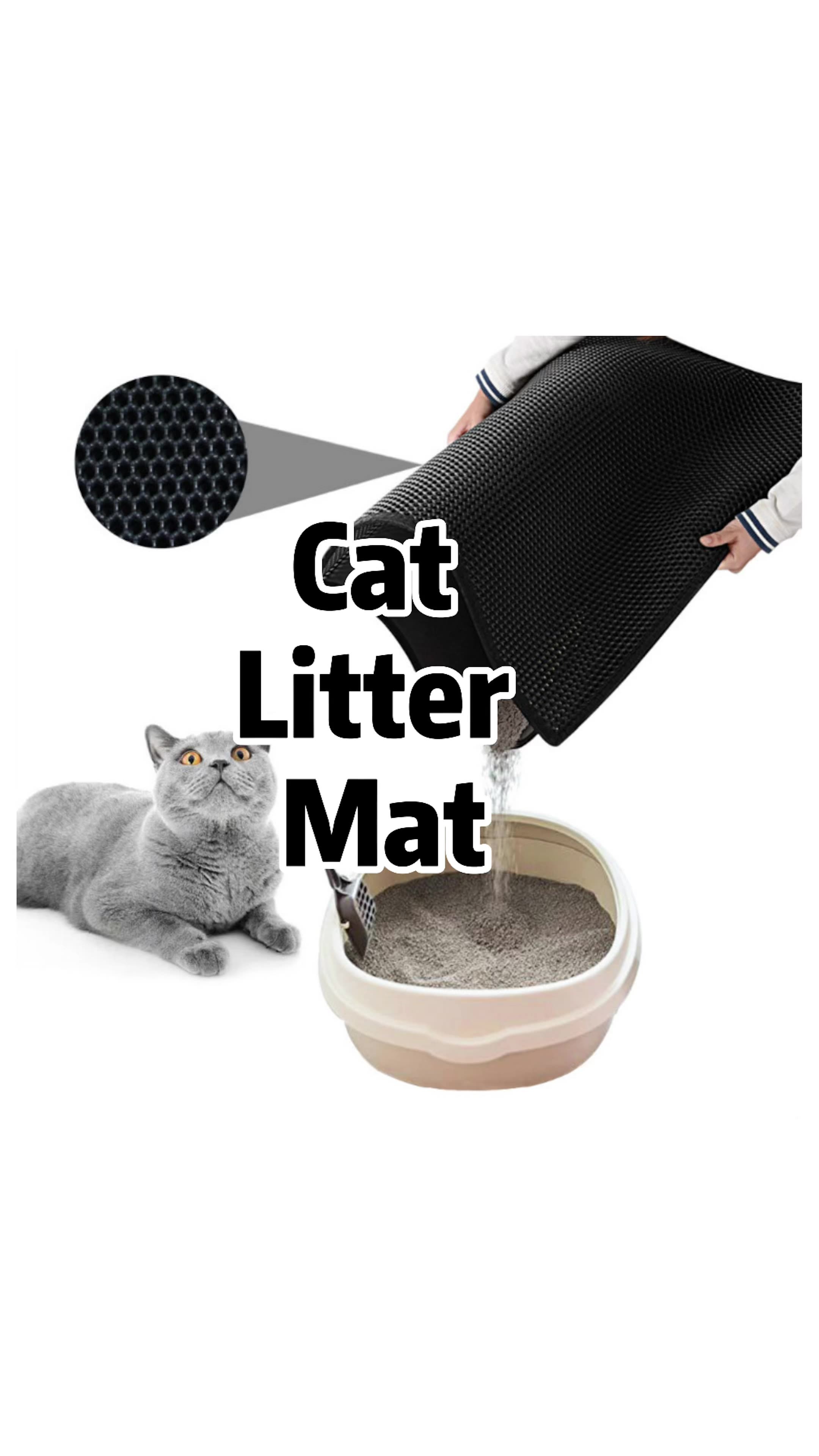  40cm EVA Waterproof Cat Litter Mat Double Layer Honeycomb Manufactures
