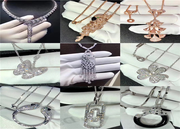  luxury jewelry dubai Handmade Custom 18K Gold Jewelry , Glamorous Gold Diamond Jewellery Manufactures