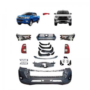 China ABS Plastic 4x4 Car Body Kit For Toyota Hilux Revo 16-19 Upgrade To 2021 on sale