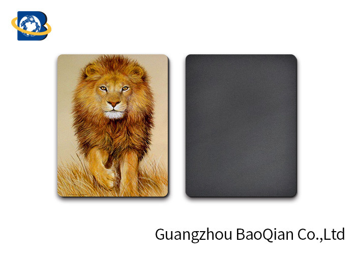  Stunning Lion 3D Image Lenticular Magnet Sticker 0.45mm Thickness For Decoration Manufactures