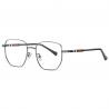 Buy cheap Transparent Lens Acetate Metal Glasses Large Frame Eyeglasses 5 Color from wholesalers