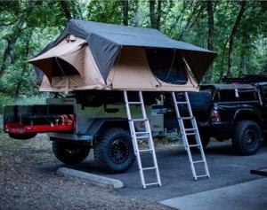  Oxford Automatic Roof Top Tent , Cascadia Pop Up Tent For Roof Rack Manufactures