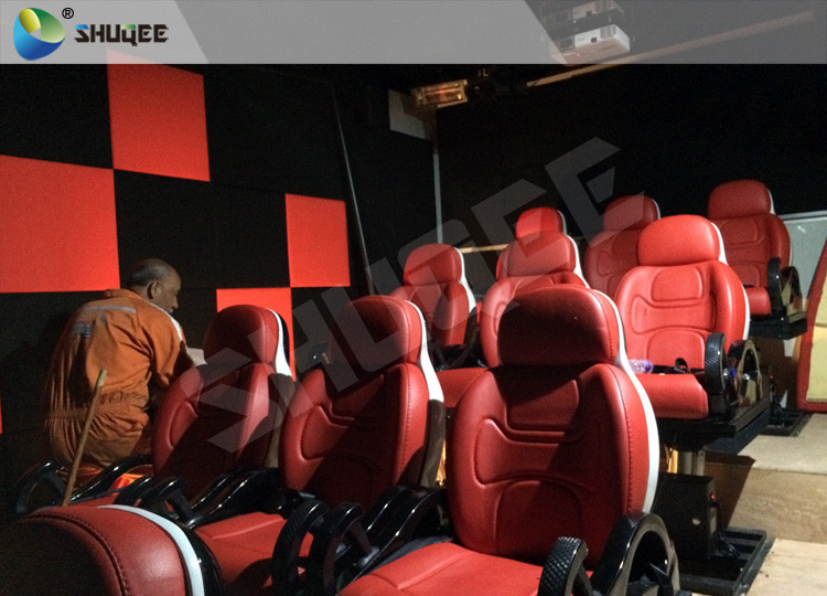  Amusing Electric 7D Movie Theater For Cabin Removable In Amusement Places Manufactures