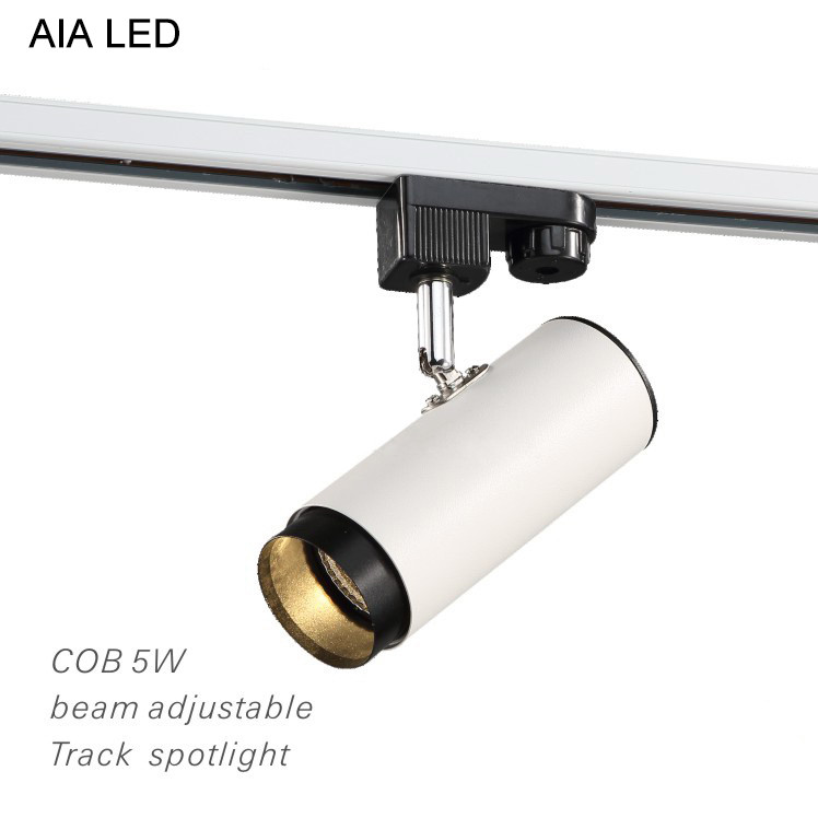  3 Lines Small COB LED 5W Track lighting for warehouse decoration Manufactures