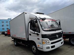 China customized FOTON AUMARK 4*2 diesel refrigerated truck for sale, Good price new diesel cold van bix truck for sale on sale