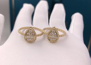  JRG02144 18K Gold Diamond Ring Manufactures