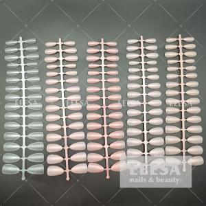  Wholesale 30Pcs Matte No Label Nail Mountain Small Almond Press On Nails Tips Manufactures