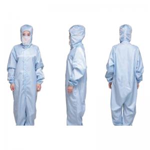  Anti Static 2.5mm Grid SMS Protective Working Coveralls Manufactures
