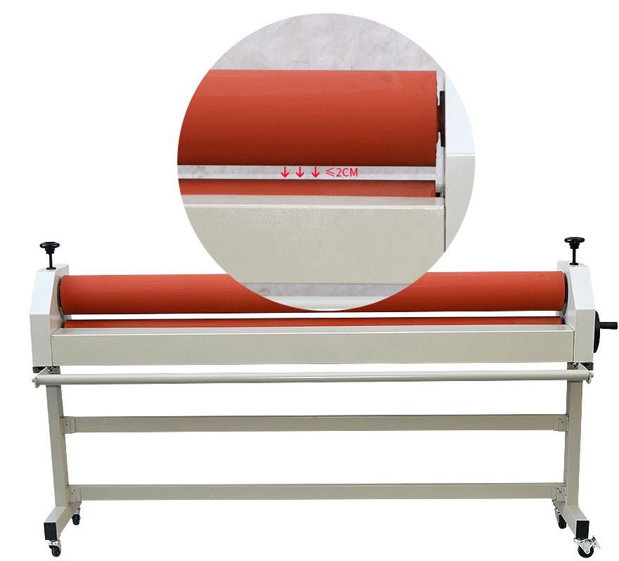  5 Feet Hot Cold Laminating Machine 1.6m variable speed control Manufactures