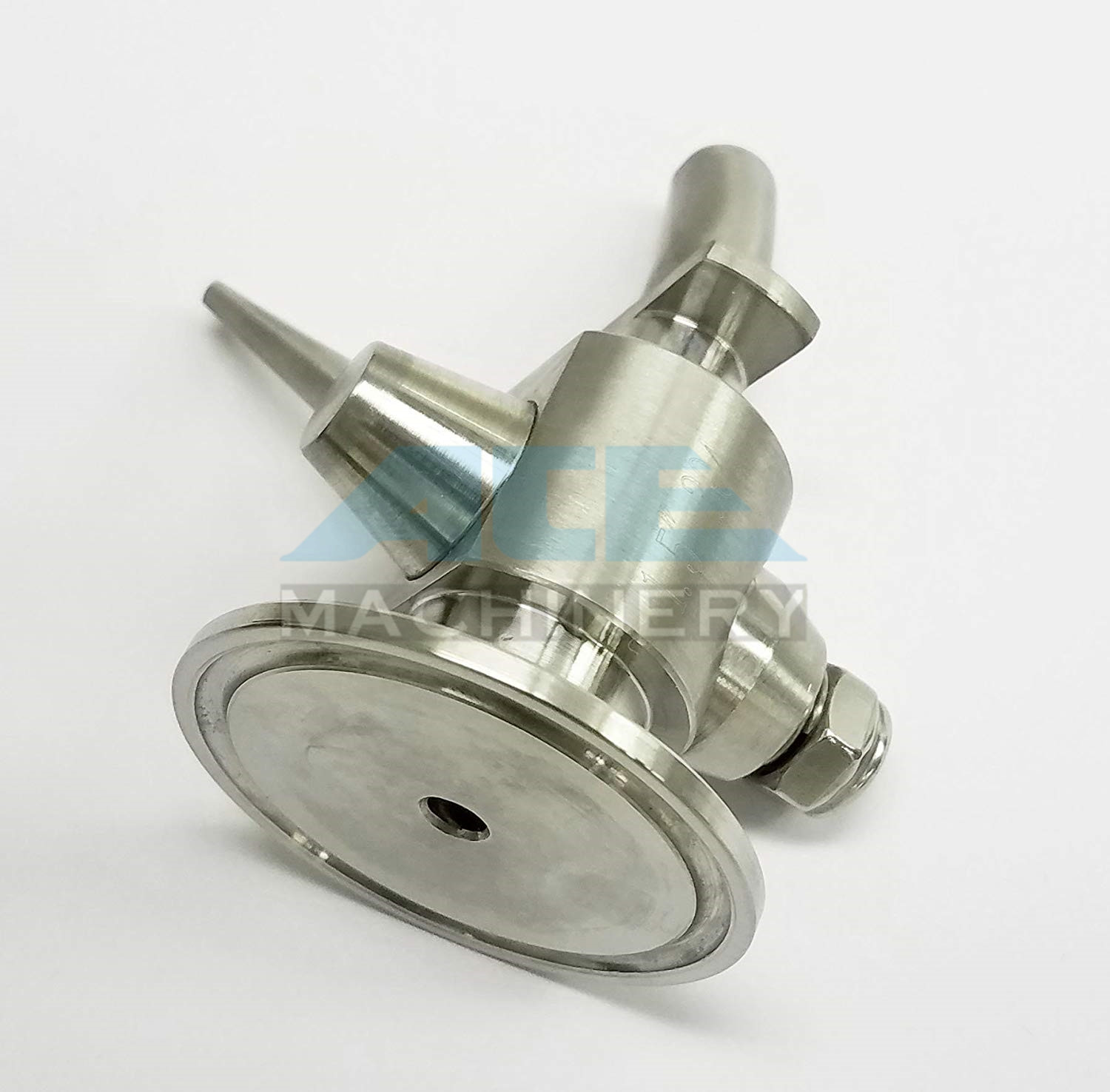  Sanitary Stainless Steel Sample Valve Tri Clamp Style Saniatry Pipe Fitting Sample Valve Manufactures